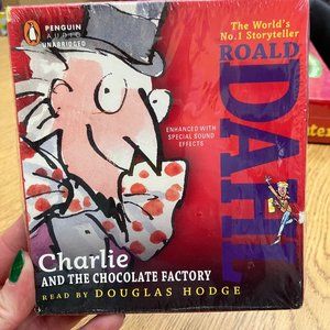 Charlie and the Chocolate Factory By: Roald Dahl Audiobook DVD Still wrapped.